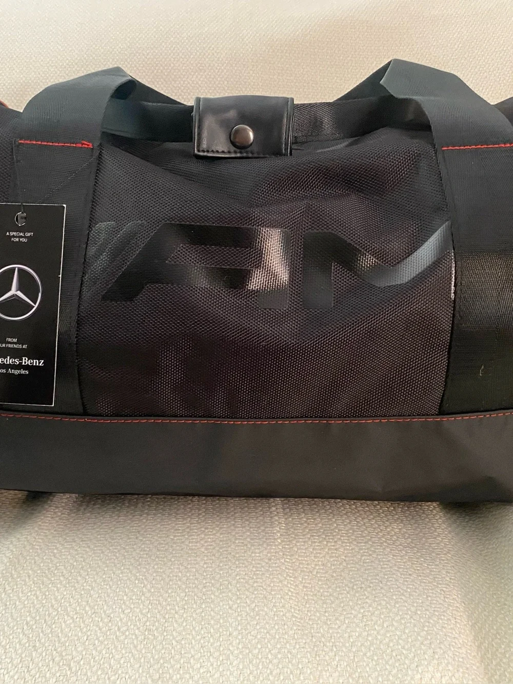 Mercedes-Benz AMG Black Duffel Bag
